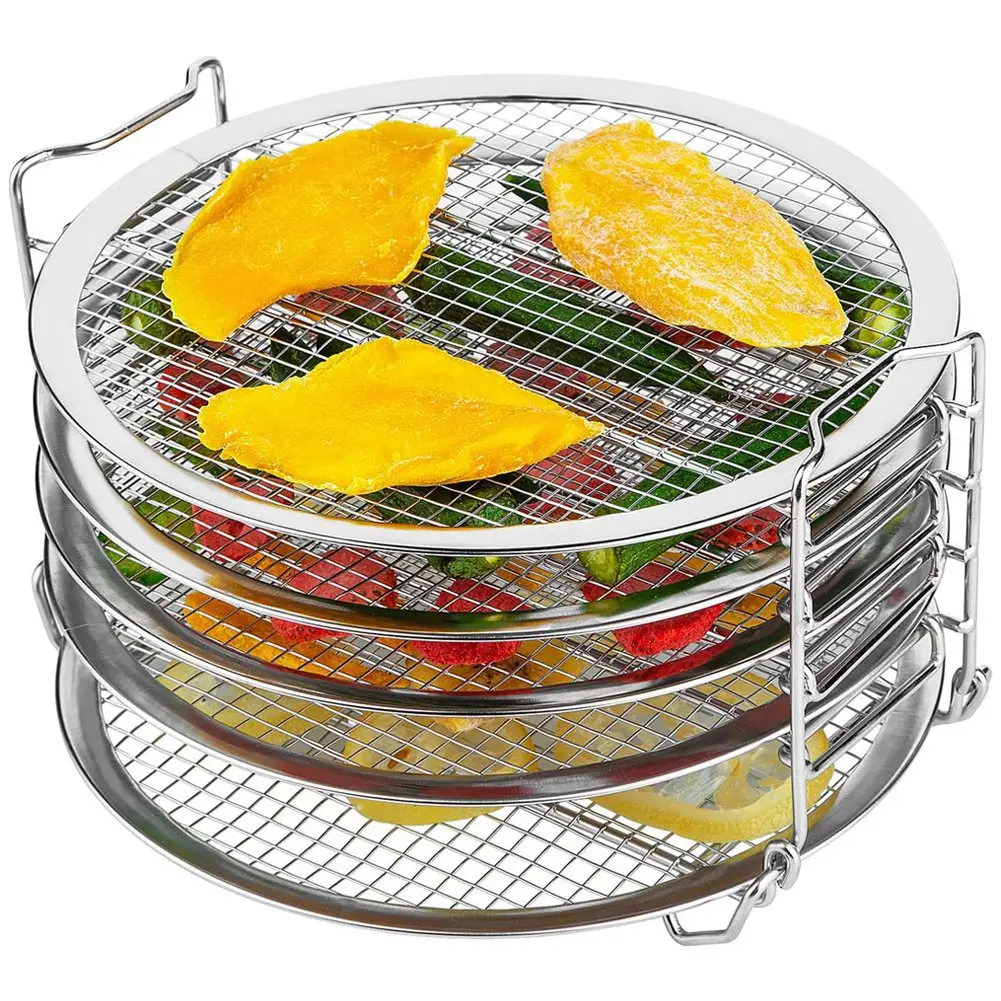 

ABBZ-Dehydrator Rack, Rack for Ninja Foodi Accesories, Pressure Cooker and Air Fryer - Stainless Steel