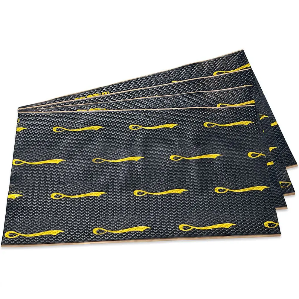 Car Insulation Dampening Sheet Butyl Rubber Sound Deadener Automotive Door Chassis Noise Reduction Vibration Pad