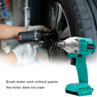 Cordless Impact Wrench Max 520Nm Cordless Lithium Battery Drill Brushless Electric Screwdriver for Makita 18V-21V Battery
