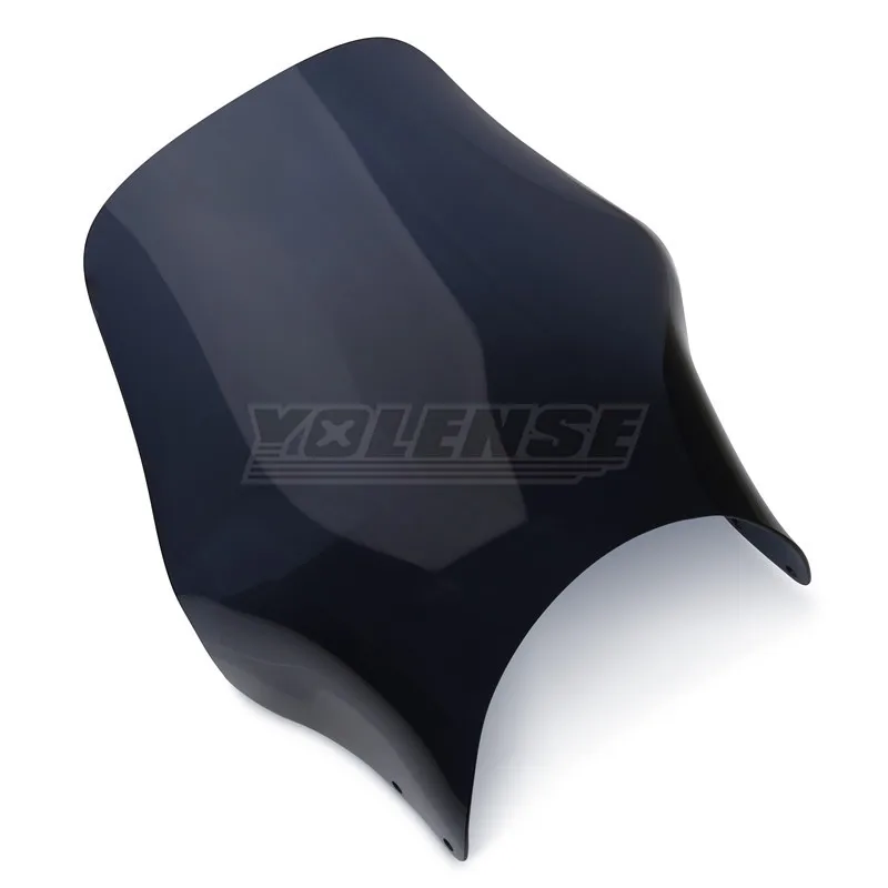 الزجاج الأمامي للدراجات النارية الزجاج الأمامي شاشة الرياح درع منحرف لـ Z650RS Z900RS SE Z900 RS Z650 RS W800