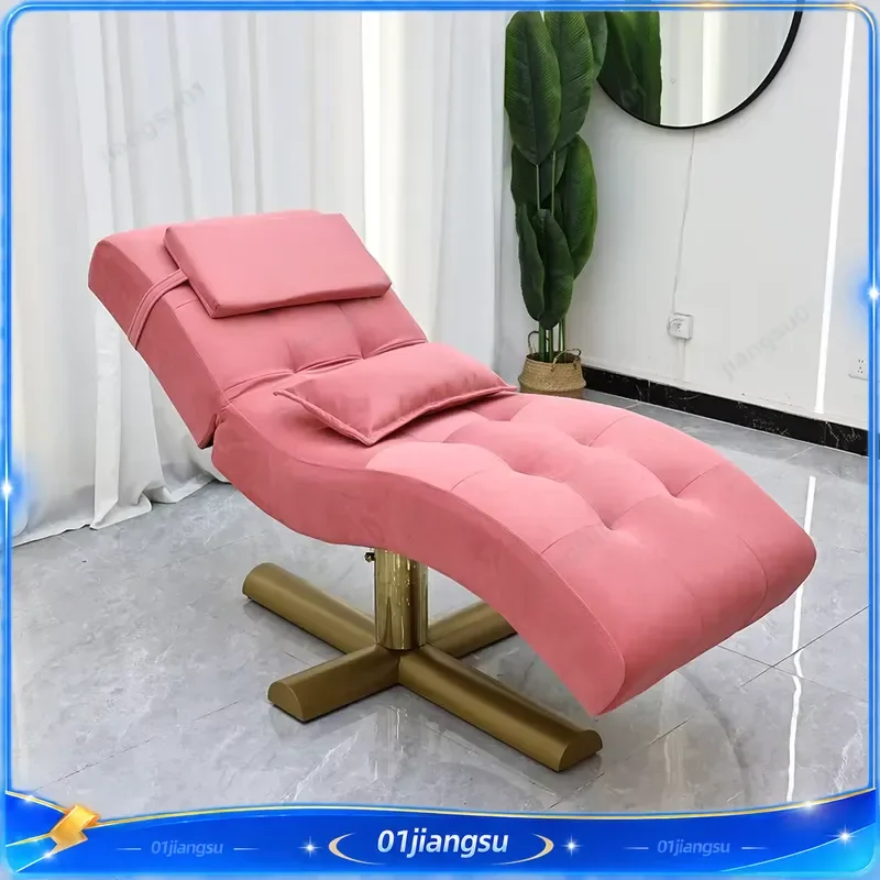 Adjustable Facial Bed Beauty Salon SPA Table with Headrest Home Hydrotherapy Skincare Chair Eyelash Extension Body Treatment