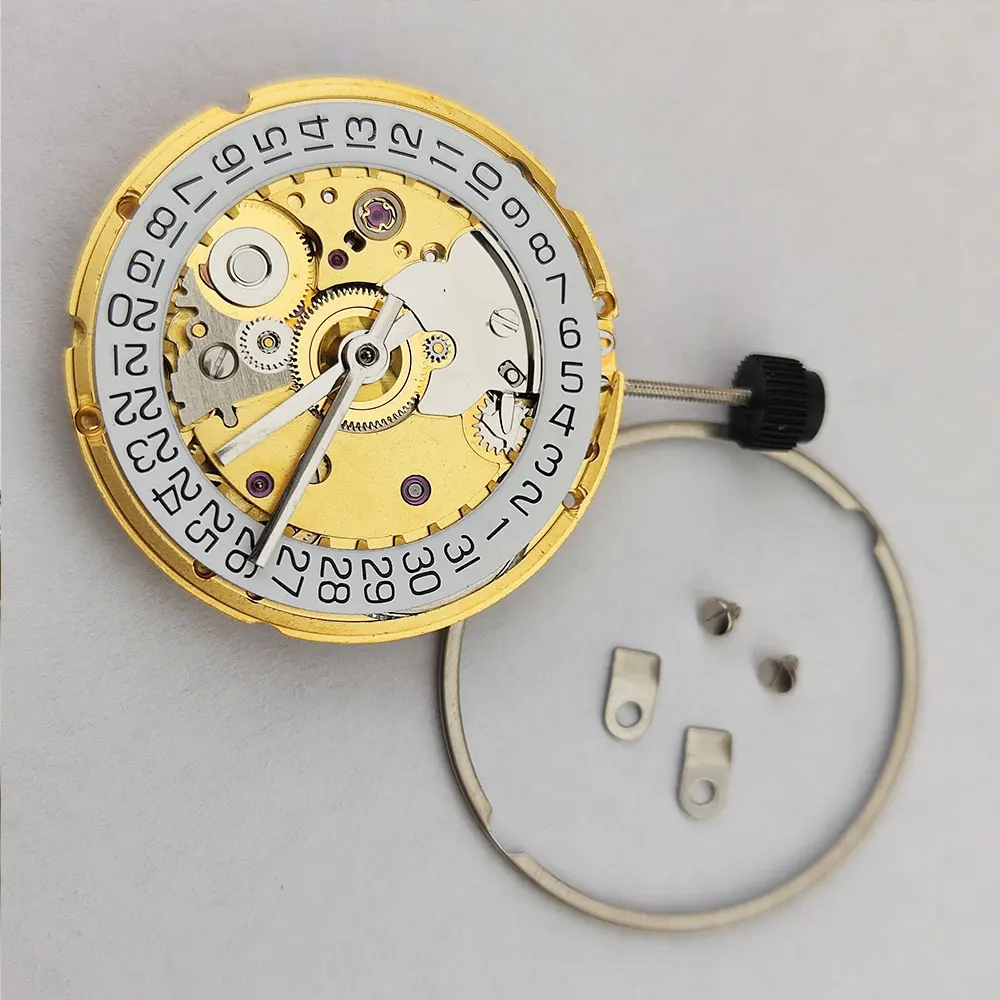 Seagull ST2130 Automatic Movement High Precision 26 Jewels Mechanical Movement at 3 o\'clock Black Calendar ETA2824-2 Watch Parts