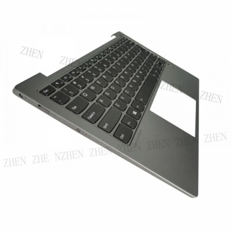 Y لوحة المفاتيح الأمريكية الجديدة لينوفو IdeaPad S530-13IML S530-13IWL Palmrest غطاء فضي