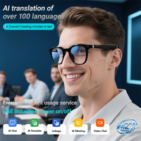 GT-52eyeglasses Al intelligent translation  glassesTranslation SunglassesVoice RemoteControl Music Eyewear Waterproof Eyeglasses