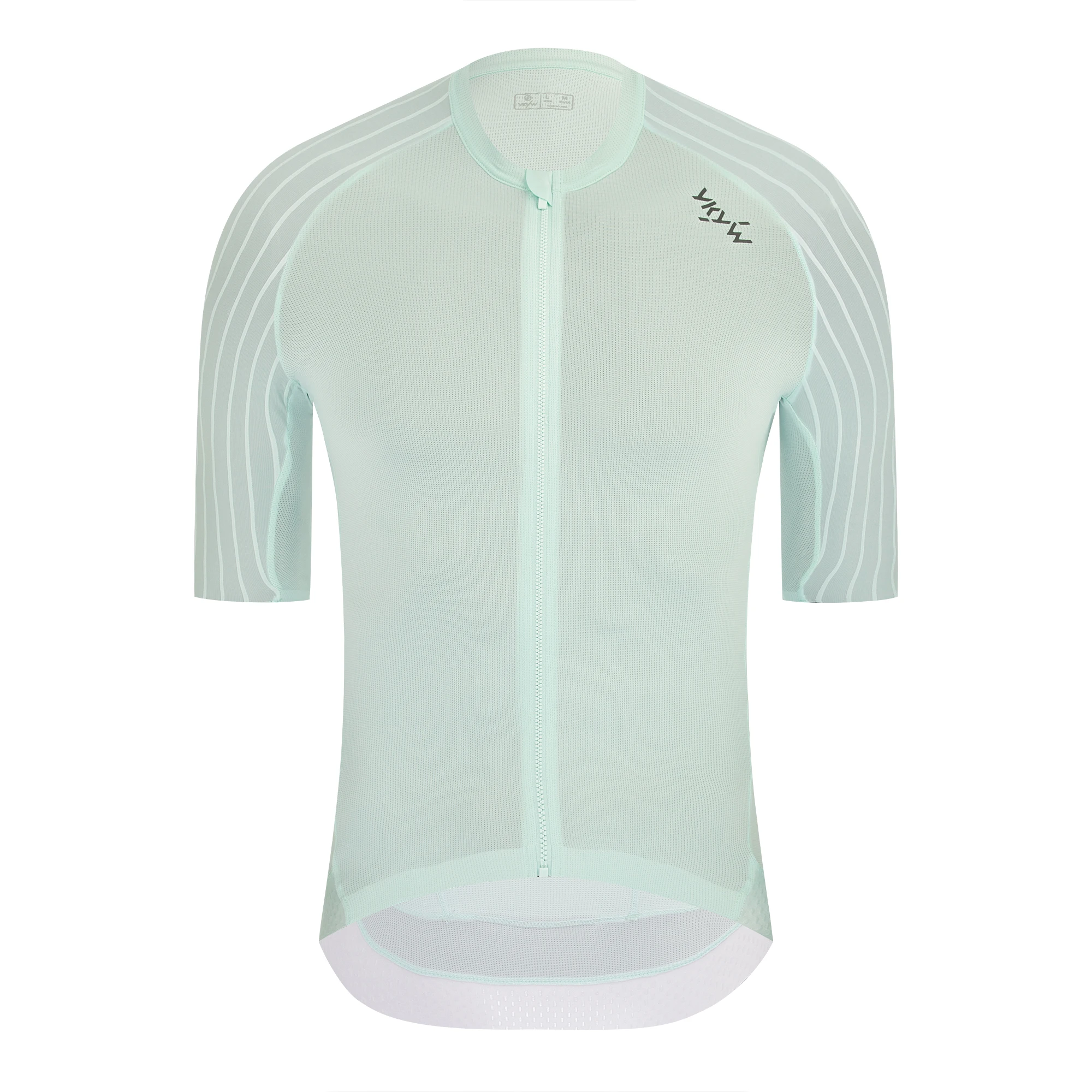 YKYWBIKE 2026 Herren Radtrikot Sommer Rennrad-Shirt YKK Reißverschluss Fahrradtrikot Atmungsaktiv Aerodynamisch Raglan-Ärmel – Detail 29