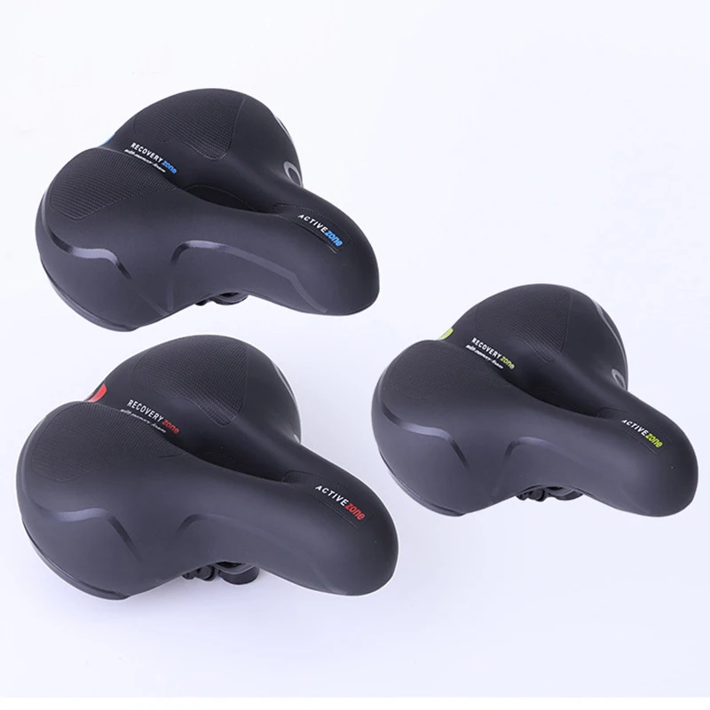 

Multi Color Widen Shockproof MTB Saddles Soft Comfortable Cycling Bicycle Saddle