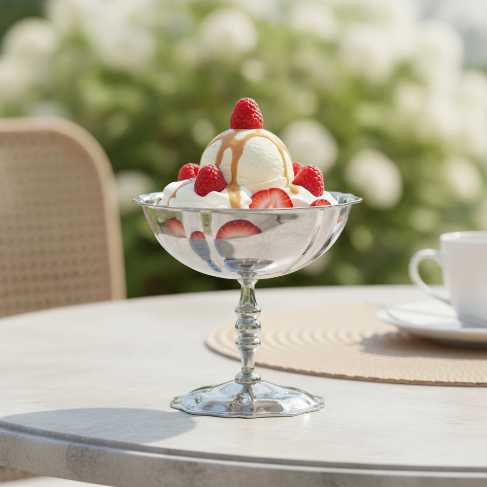 Pedestal Dessert Cup Sturdy Dessert Cup with Stem Sundae Dish with Pedestal Elegant Footed Bowl Classic for Hosts