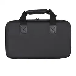 DJ Equipment Case DJ Gear Case Protective Shockproof with Portable Handle EVA Storage Case DJ Carry Case for Outdoor Performance