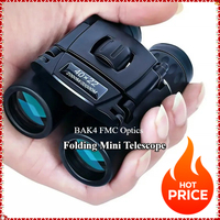 NEW 40x22 HD Powerful Binoculars - 2000M Long Range Folding Mini Telescope with BAK4 FMC Optics for Hunting & Outdoor