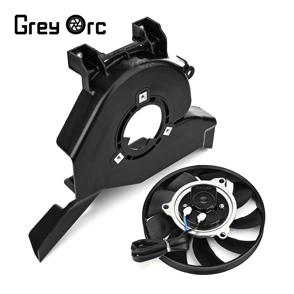 

Motorcycle Engine Cooler Cooling Fan For Kawasaki Z400 Ninja 400 2018 2019 2020 2021 2022 2023 Accessories Radiator Cooling Fan