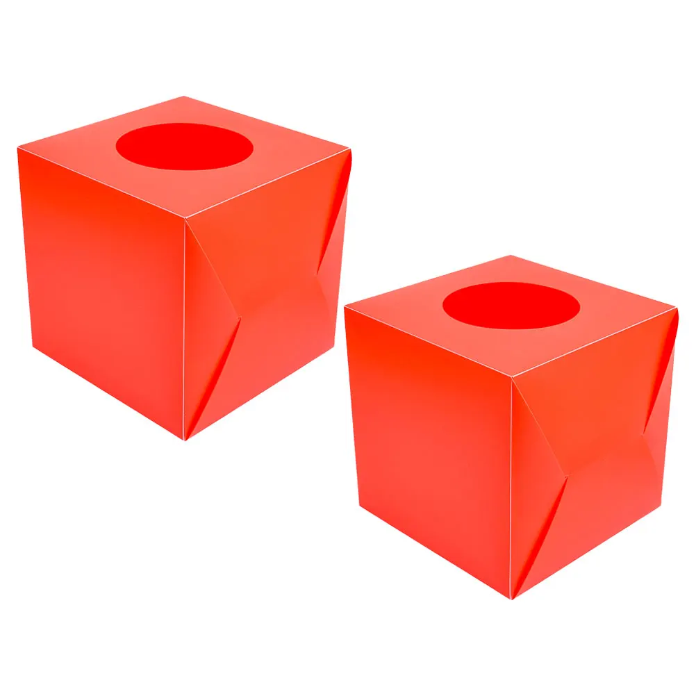 

2pcs Lottery Raffle For Tickets Ballot Donation Case Meeting Party Container Ticket Ball Box Suggestion Box Game