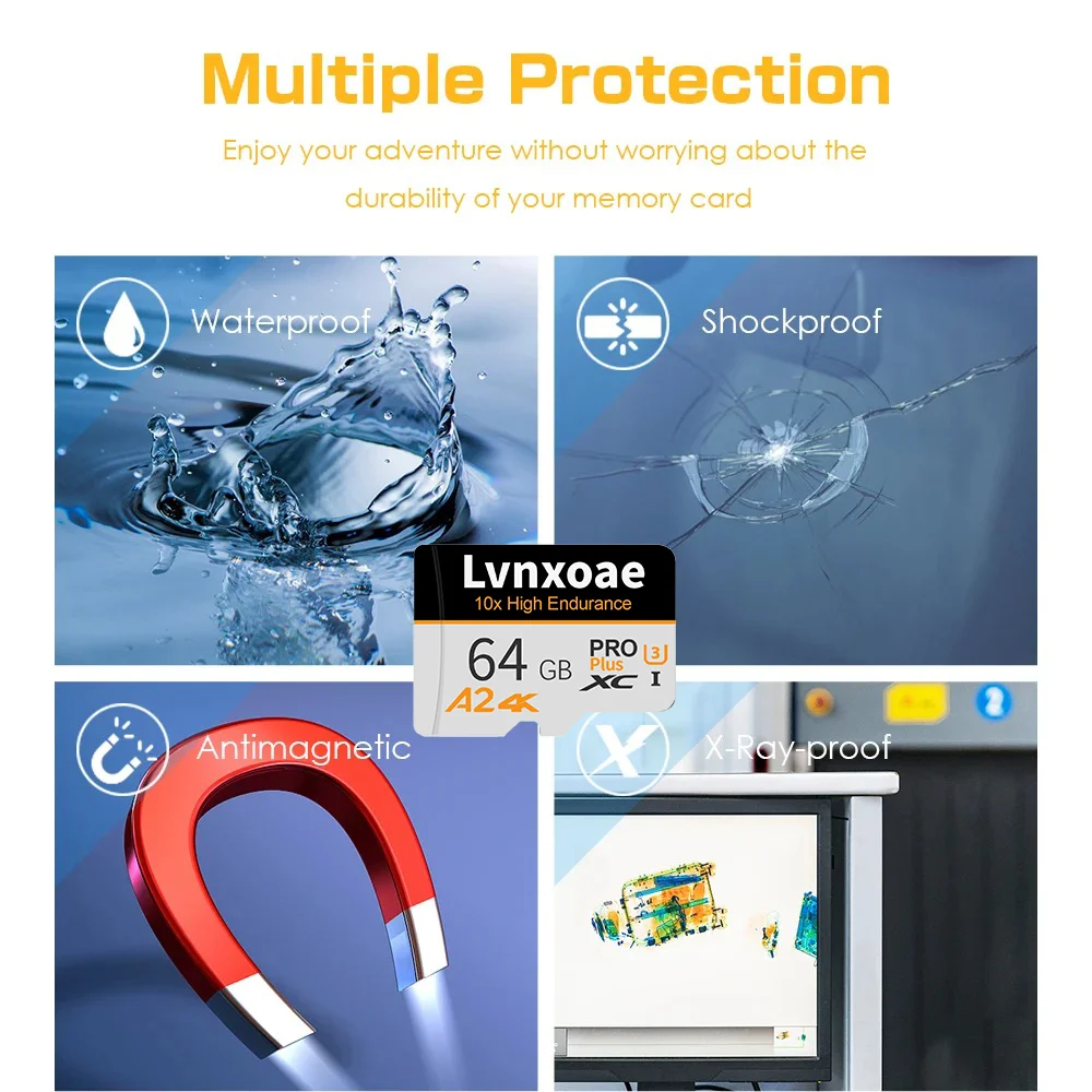 بطاقة ذاكرة Microsd عالية السرعة 128 جيجابايت 64 جيجابايت U3 C10 A2 V30 4K بطاقة Micro SD 32 جيجابايت 16 جيجابايت حتى 90 ميجا بايت/ثانية بطاقة فلاش TF لكاميرا الهاتف