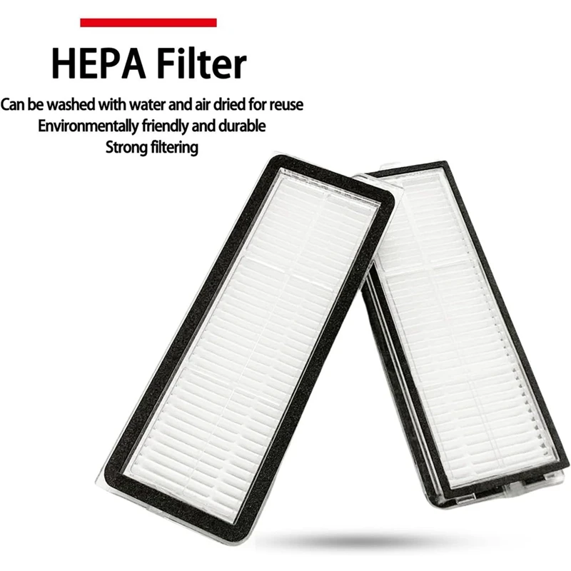 A98G-For Roborock Qrevo Curve/P20 Pro Robot Vacuum Cleaner Main Side Brush Hepa Filter Mop Cloth Dust Bags Replacement Parts