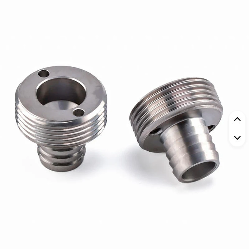 النموذج الأولي للإنتاج الضخم باستخدام الحاسب الآلي خدمة الخراطة المخصصة من الفولاذ المقاوم للصدأ 304 أجزاء الأنابيب تحول أجزاء أنابيب الألومنيوم #3