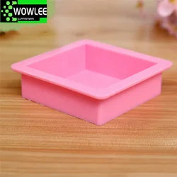 1pc Non-Stick Square Silicone Mold Cake Pan Baking Tools Mould For Cake Heat Resistant Bread Jelly Ice Cake Tool Mold