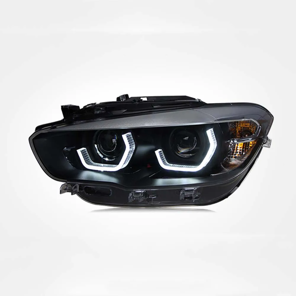 

For BMW 1 Series F20 2015-2018 Hatchback LED Daytime Running Light Dynamic Streamer Turn Signal Indicator Front Lamp Headlight