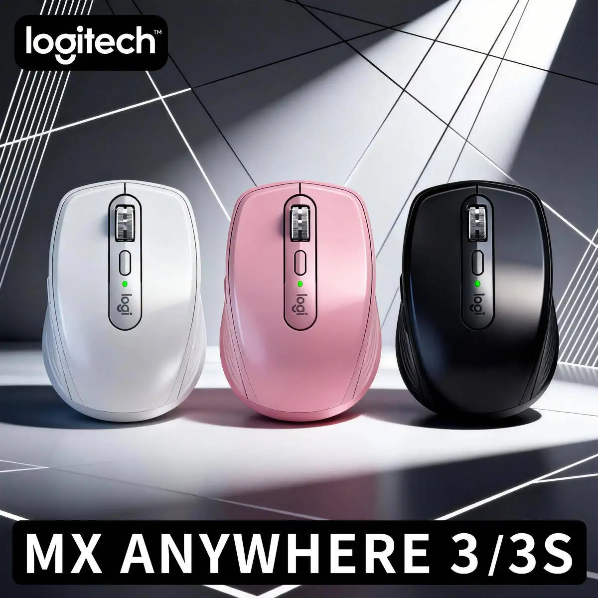 

High Quality Logitech MX Anywhere 3S Mouse Wireless Bluetooth Fast Scrolling for Office Home Gaming Work