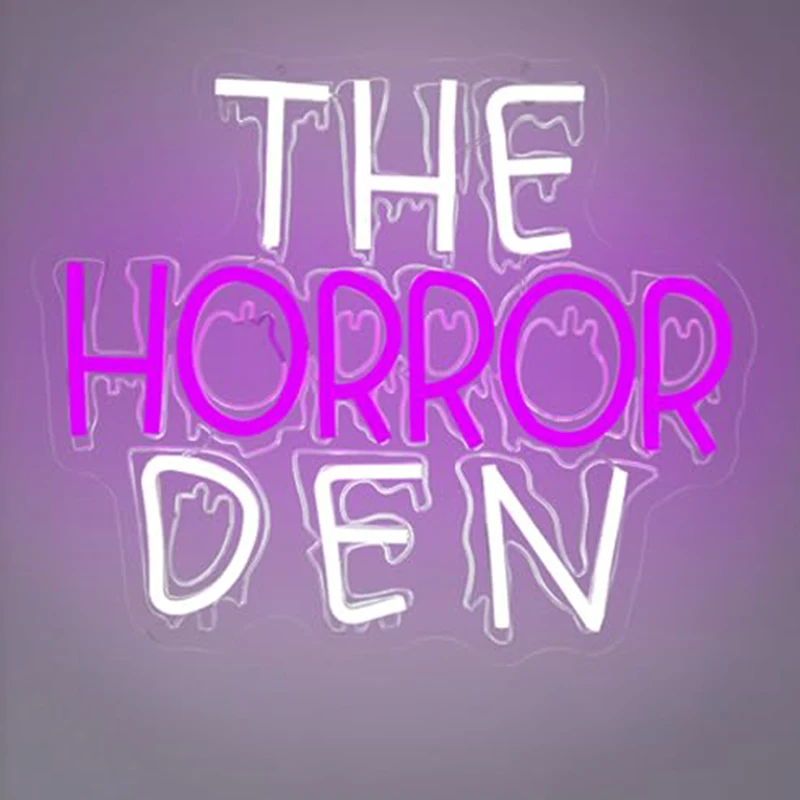 The Horror Den Neon… - image