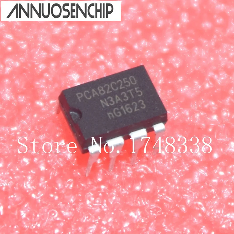 10PCS/LOT  PCA82C250 PCA82C250N DIP NEW ORIGINAL