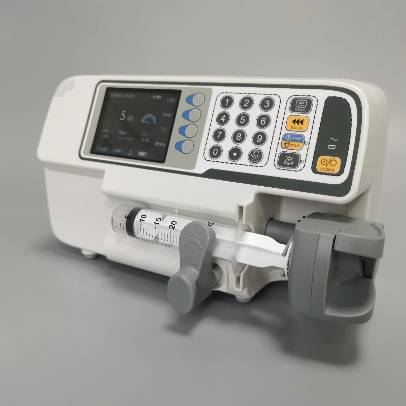 Mecan Medical One Stop Supplier Vet Portable Electric Multi-Function Automatic Micro Tci Injection Syringe Pump
