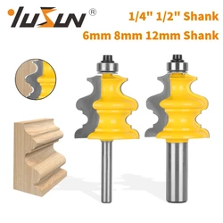 YUSUN Special Moulding Bit Router Bit Woodworking Milling Cutter For Wood Bit Face Mill Carbide Cutter End Mill