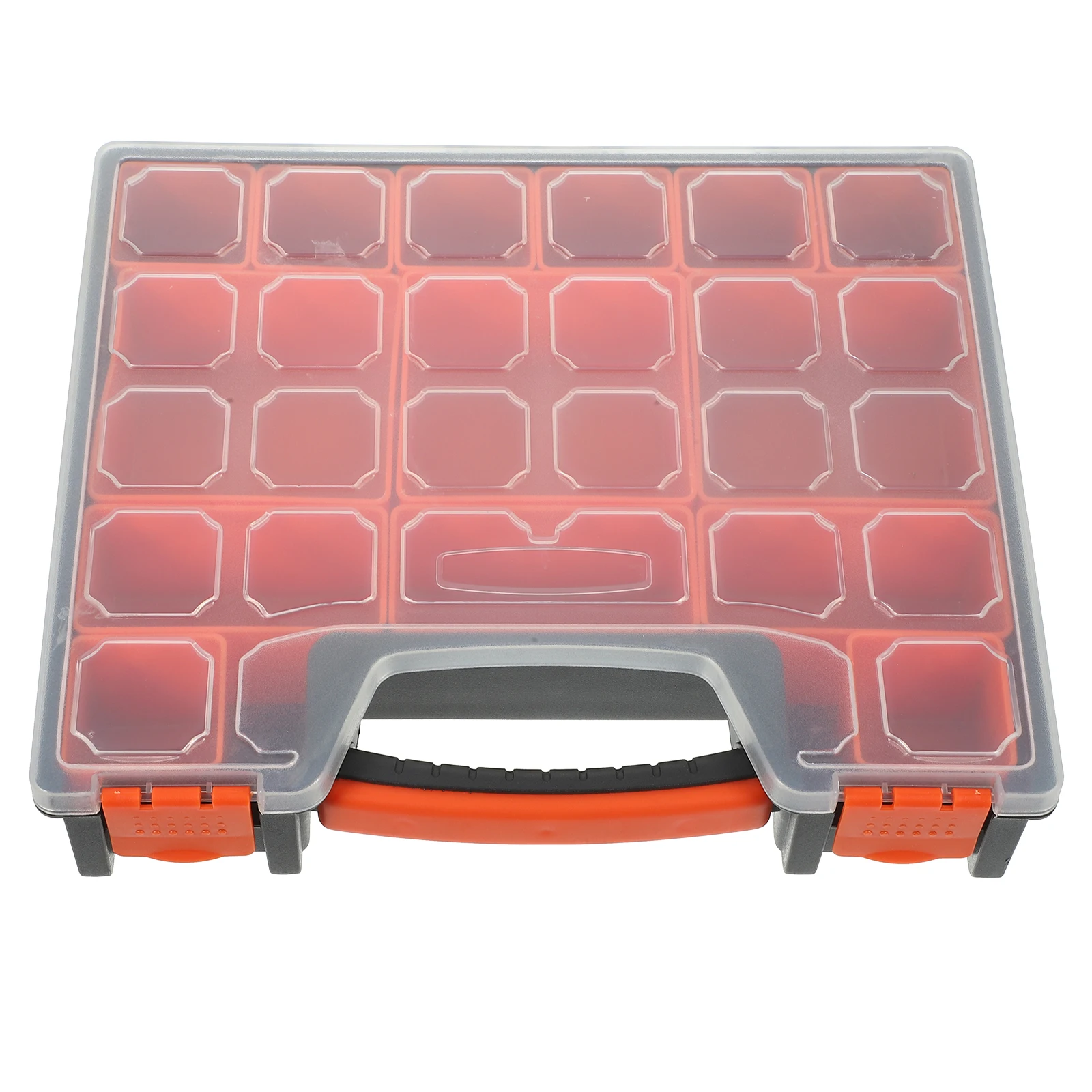 

Electronic Component Storage Box 312 Compartments Transparent Plastic Small Parts Hardware Screw Bolts Nuts Beads Tool Box
