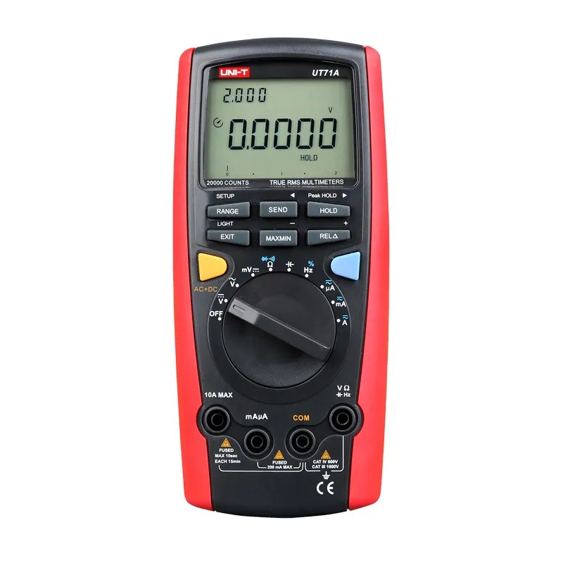 UNI T UT71A Multimeter 5-Digit Display 1000V USB Transmission High-Precision Measurement Power Universal Parameters Handheld