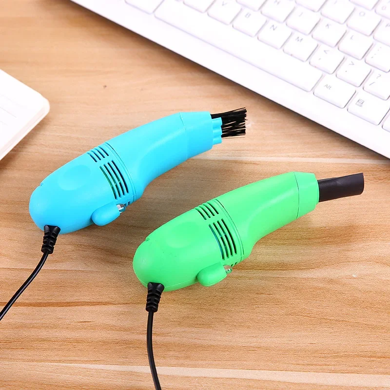 Mini USB Vacuum Cleaner Keyboard Brush Laptop Shell Cleaner Dust Brush Portable USB Vacuum Cleaner Computer Cleaning Tool