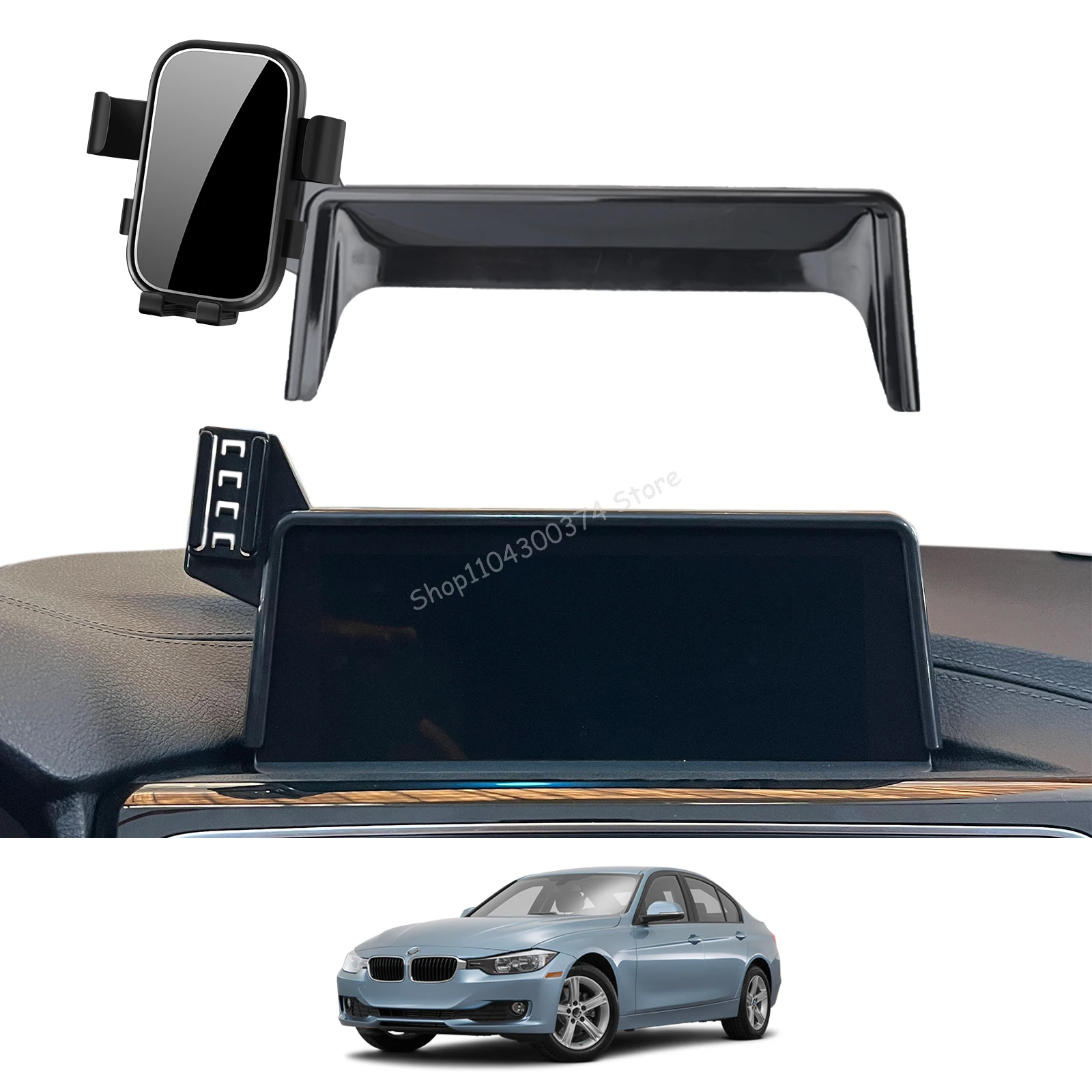 

Car Mobile Phone Holder for BMW 3 Series 2012~2019 (8.8in) GPS Bracket Navigation Stand Auto Accessories