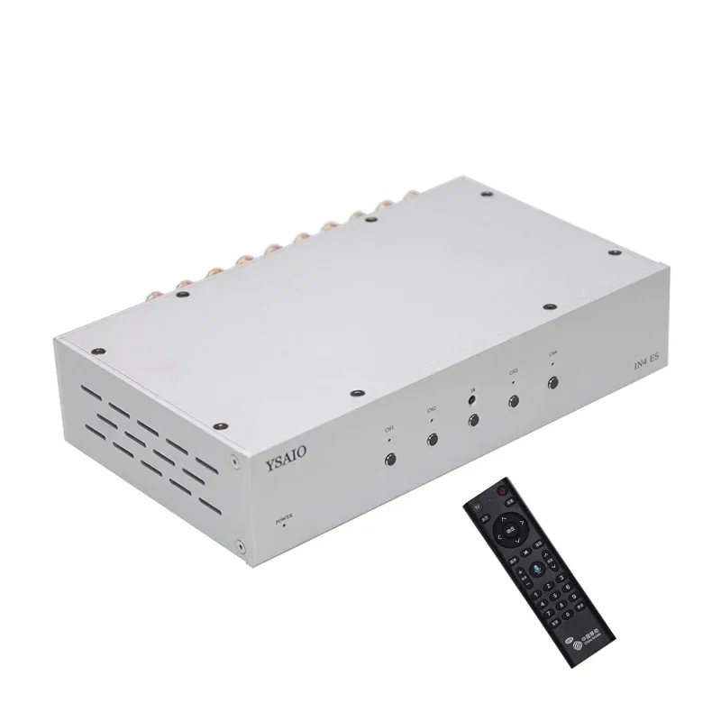 

1 In 4 out Passive Power Amplifier Speaker Selection Switcher Audio Switching Distributor for Speakers Switch Use Remote Control