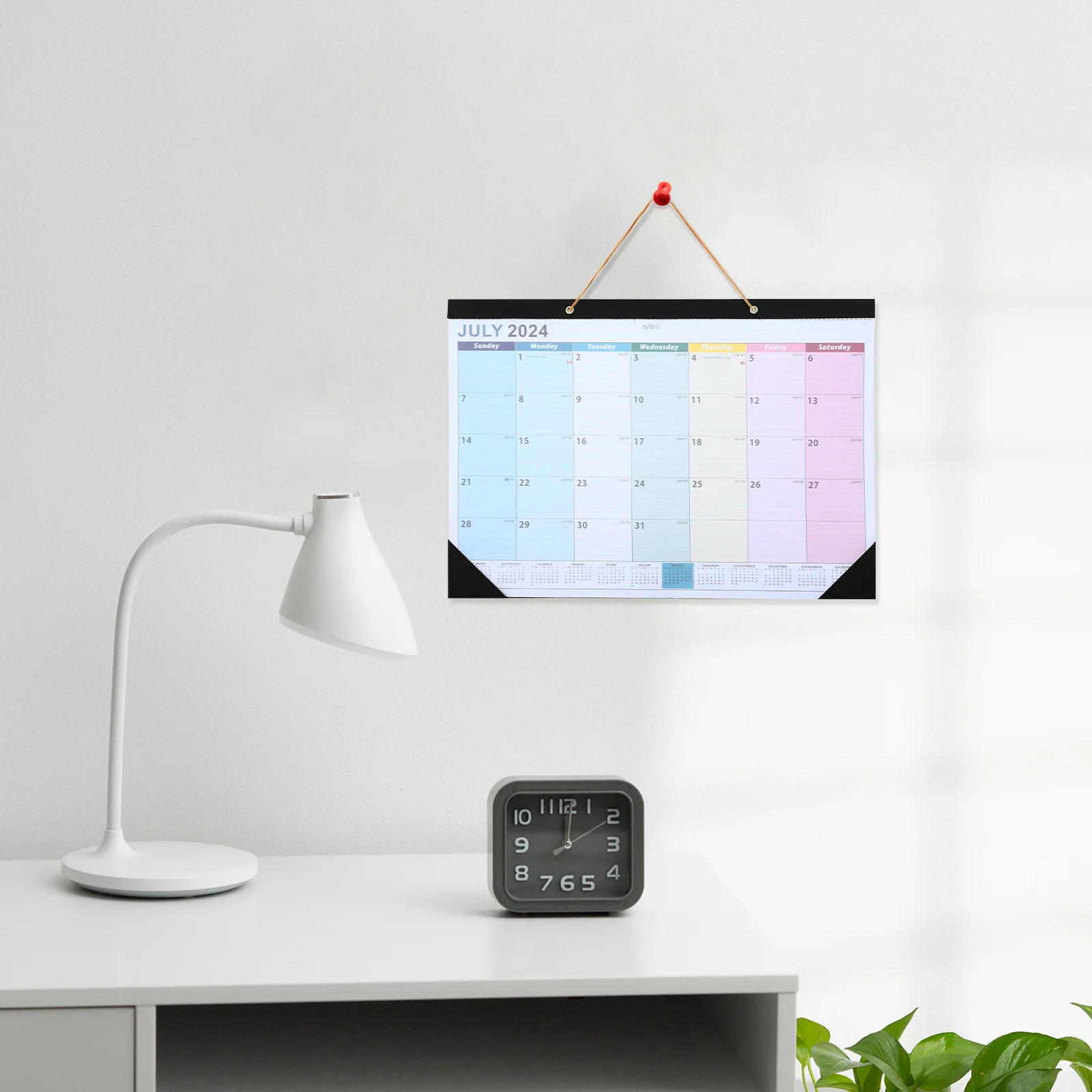 

2025 Daily Calendar Wall Planner 18 Monthly 2024 2024- Large Home Office Family Calendars