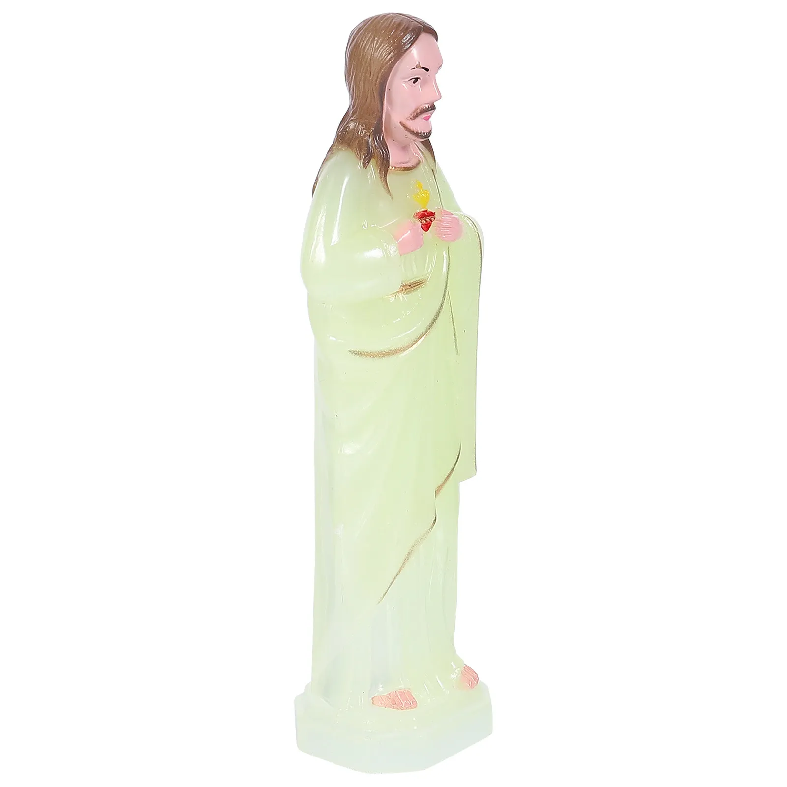 1Pcs Pope Jesus Statue High-Quality Plastic Religious Home Decor Office Church Adornment Catholic Christian Gift Fine