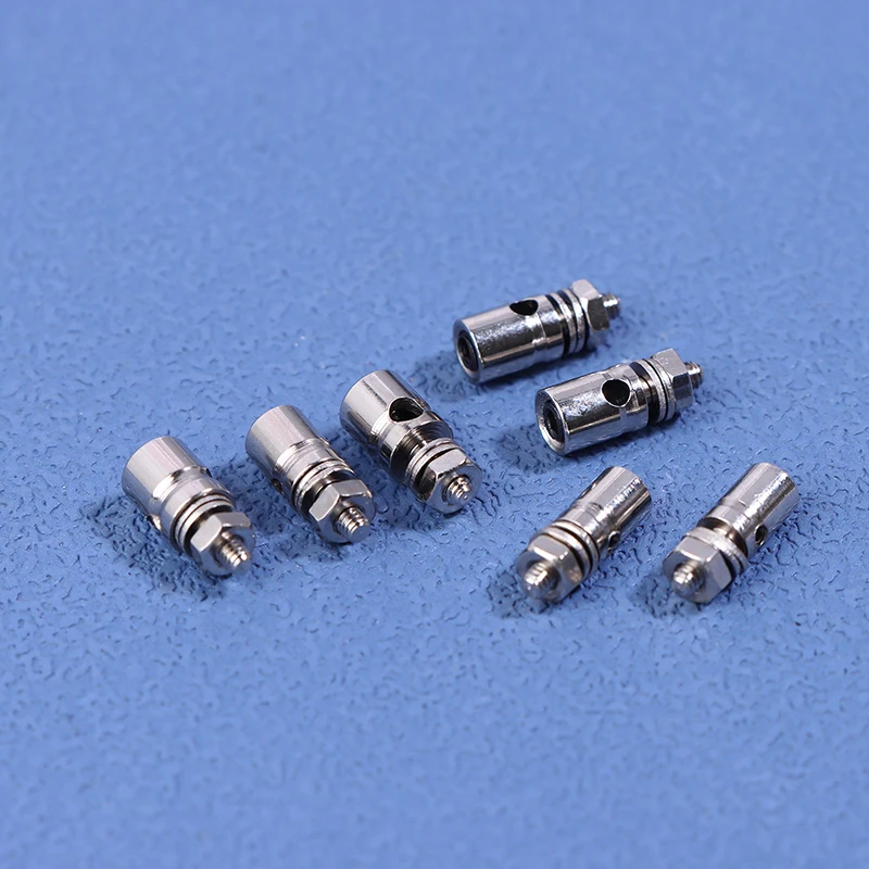 10 قطعة/المجموعة RC طائرة قارب دفع رود المعادن الربط سدادة مؤازرة موصلات قابل للتعديل قطر 2.1/1.8/1.2 مللي متر هليكوبتر RC قارب #4