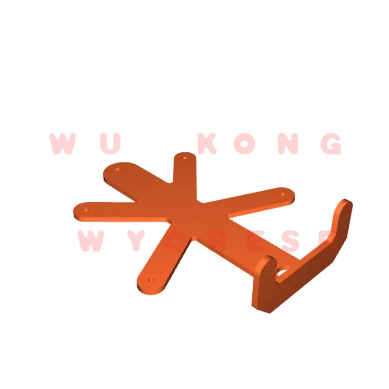 Wall Bracket for UBNT UniFi (AC Pro/U6 PRO) Custom molded tray matches flagship round AP factory mechanical specs for precise