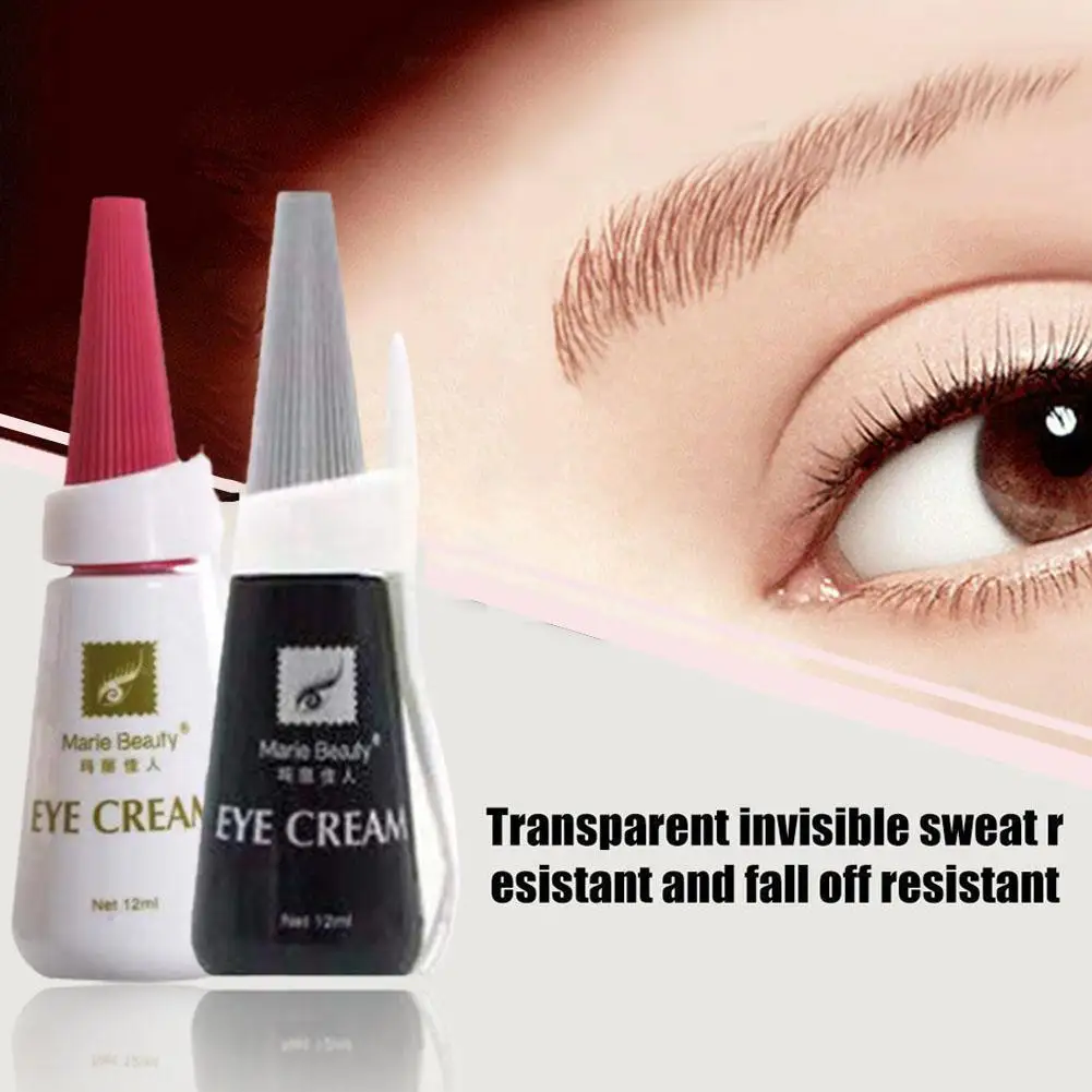 Beauty Mary 12ml Transparent Waterproof Makeup Tools Accessories Glue Clear Eyelash Strong Lash Eyelash False Adhesive New I2S1