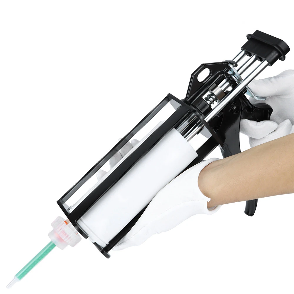 200ml-600ml Epoxy Resin Metal Glue Gun,Dual Component Applicator Caulking Gun For Car Repair,Floor Grout