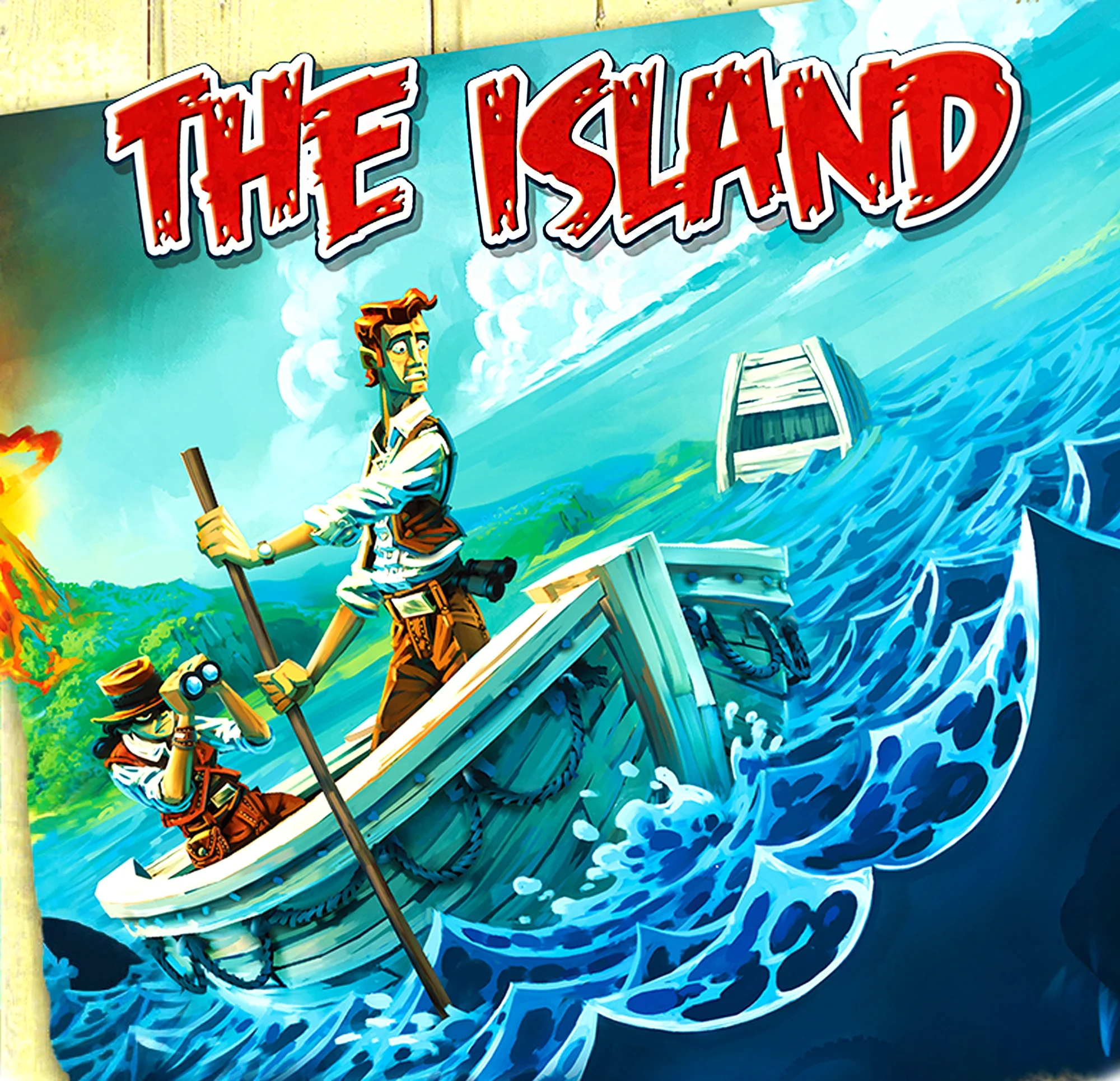 Juego de cartas de alta calidad, Escape de la isla del Atlantis, juego de mesa de supervivencia, juego de fiesta familiar para niños, juegos