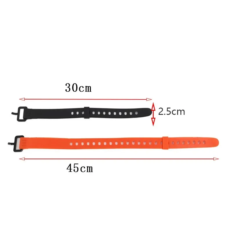 Outdoor Multipurpose Cable Ties Multifunctional Tie Strap Durable Quick Untie Luggage Lace Strap DIY Elastic Band 45*2.5cm