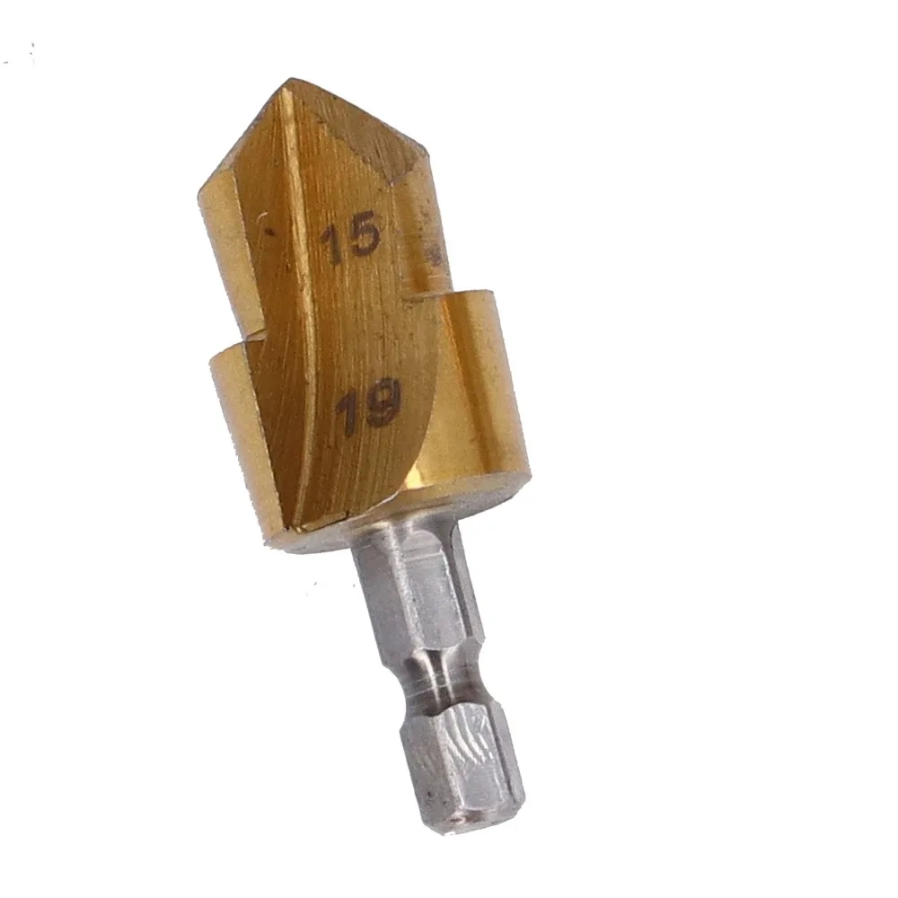 

3pcs 1/4 Inch Hex Shank PPR Lifting Drill Bit Quick Change Hexagon Shank Water Pipe Expansion Drill Multifunctional