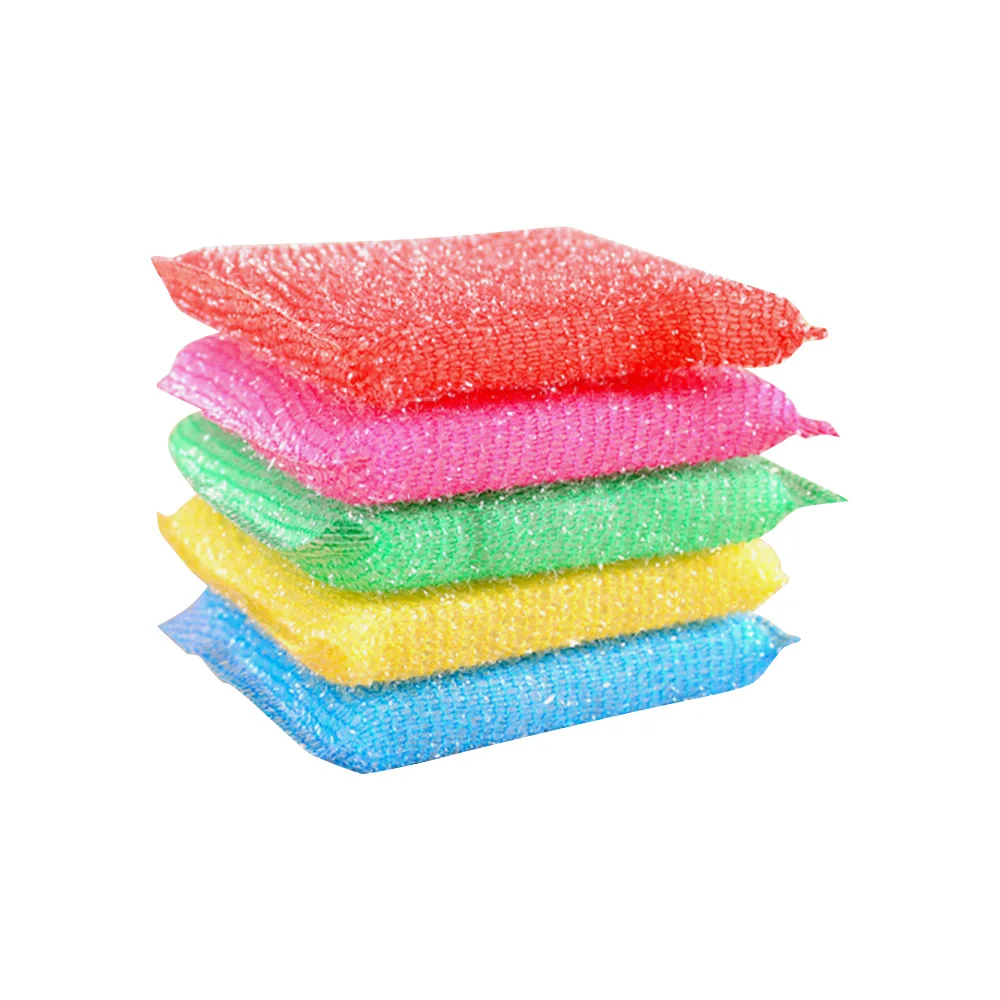 Non-Stick Oil Kitchen Cleaning Cloths Easy to Clean Washable Sponge Dish Towel Reusable Water-absorbing