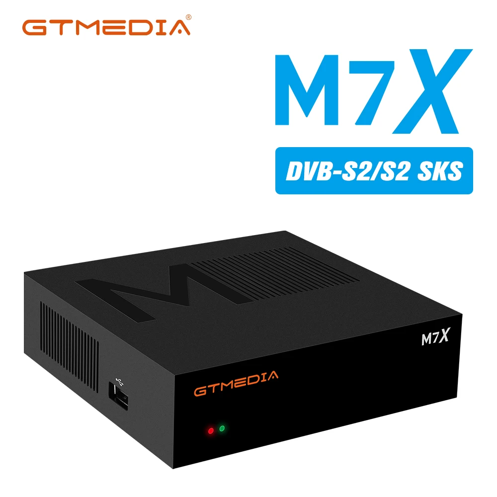 GTMEDIA M7X DVB-S2 SKS/IKS/CS/M3U,VCM/ACM,Twin Tuner lKS&SKS TV Receiver,realase 70.0°W LyngSat With Brasil CH SKS Free For Life