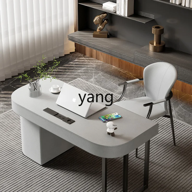 LTT شقة صغيرة فاخرة خفيفة كراسي مكتب بسيطة مكتب منزلي من الفولاذ المقاوم للصدأ