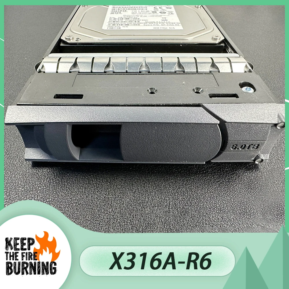 For NetApp X316A-R6 108-00389+A0 6TB 3.5''SAS DS224C DS212C Server HDD Hard Drive