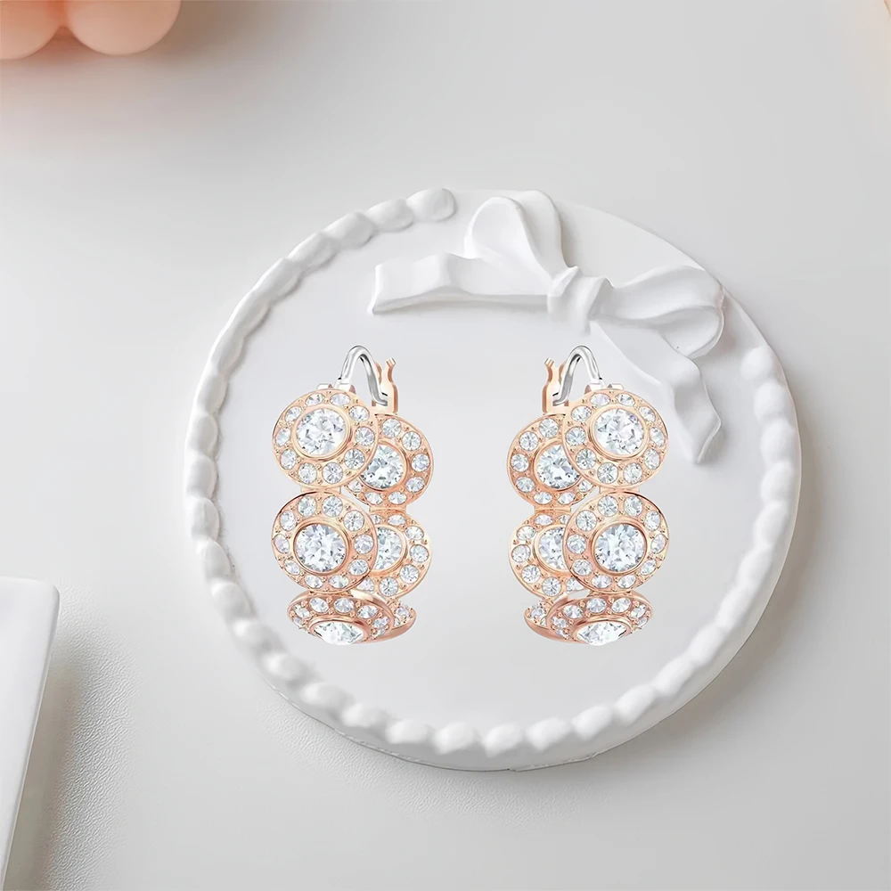 

2025 Hot Selling Brand Women's Earrings Fashionable, Simple, Luxurious Jewelry Suitable for Gifting To Friends