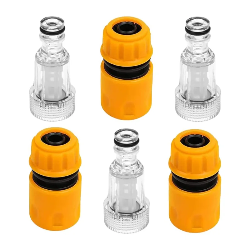 2/4/6Pcs Pressure Washer Hose Fittings 3/4
