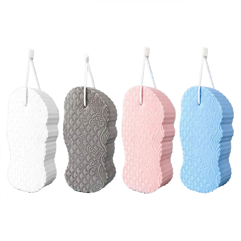 Bathing Sponge Soft Body Scrubber Bath Exfoliating Scrub Sponge Shower Brush Body Skin Cleaner Dead Skin Remover Exfoliante