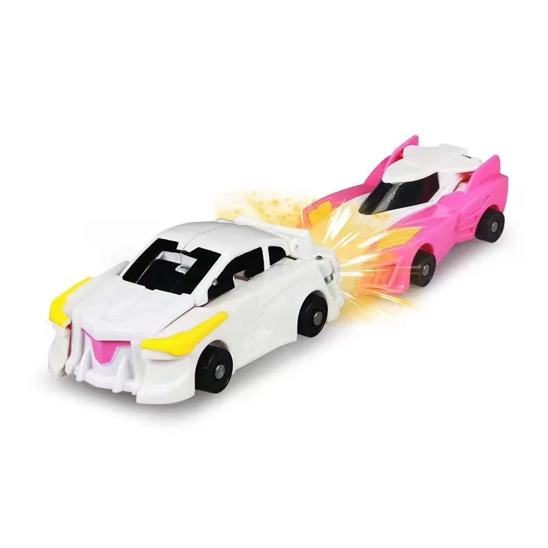 Hello Carbot Unicorn Series Transformation Action Figure Robot Models 2 In 1 One Step Model Deformed Car Model Children Toys