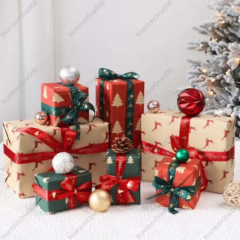 Christmas Decorations Duitou Gift Box Ornaments Set Christmas Tree Decoration New Year Spring Festival Scene Arrangement