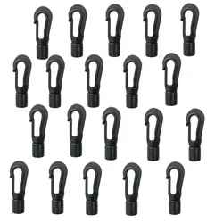 5MM 8MM 10PC 20 Chiếc Bungee Chống Sốc Dây Kết Nối Nhanh Móc Treo Đầu Kẹp Cho Thuyền Kayak Xuồng thuyền Bèo Sườn DIY Dây Thun Dây