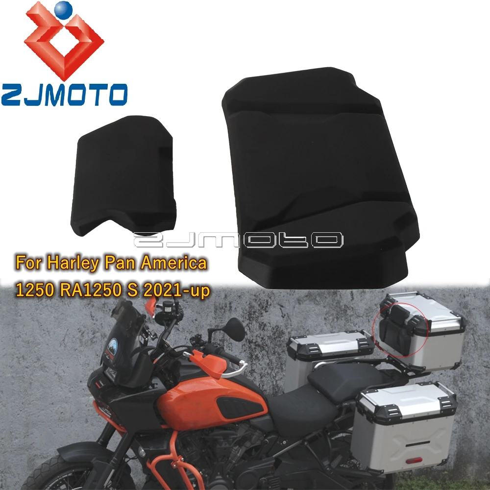 

1pcs Motorcycle Passenger Backrest Saddlebag Trunk 3M Sticker For Harley Pan America 1250 RA1250 RA1250S 2021-up 2.4cm Thickness